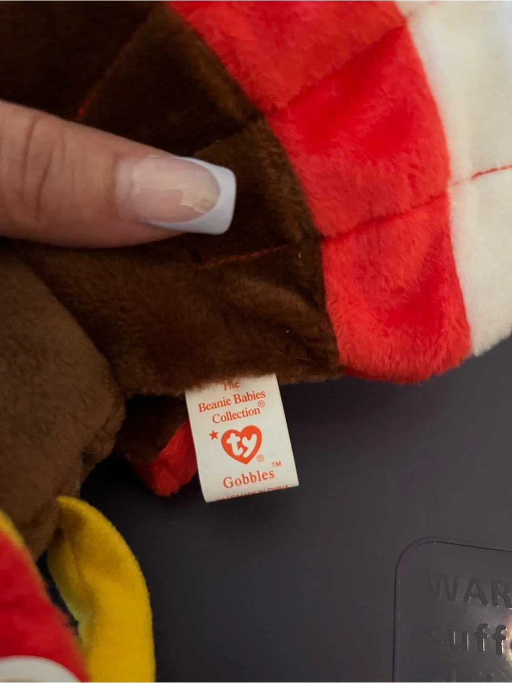 Gobbles the Turkey Beanie Baby